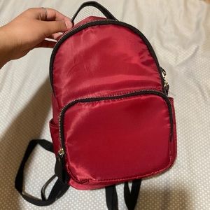 mini maroon backpack from Tilly’s